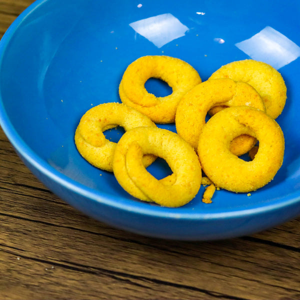 Rosquillas Criollas. (6 unidades). Tamaño pequeño. 23g. Yummies