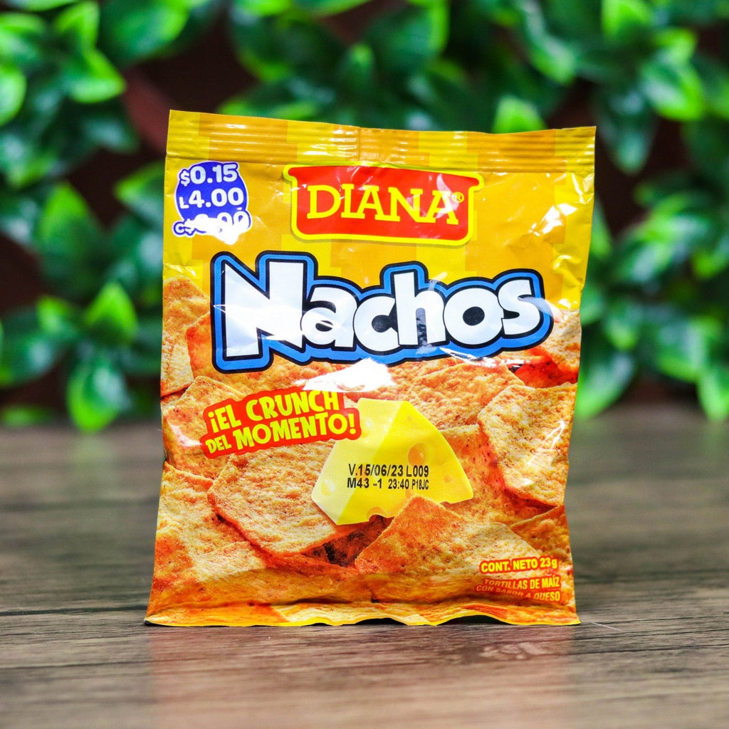 Churros Nachos pequeños. (6 unidades). 23g. Boquitas Diana