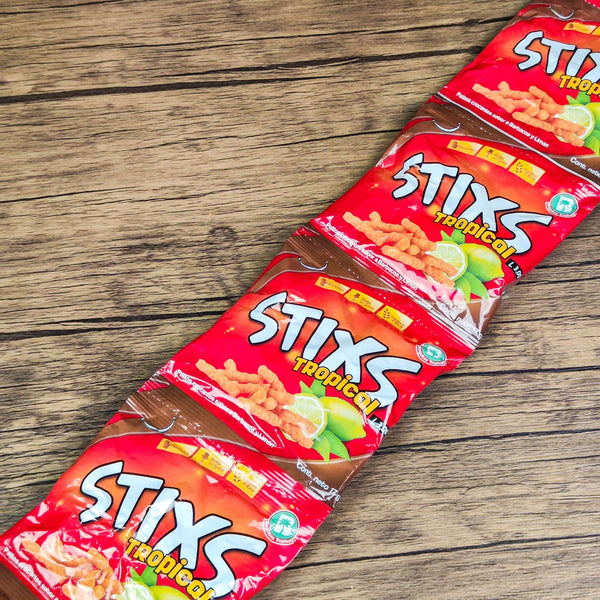 Stix pequeños. (6 unidades). 17g. Boquitas Tropical