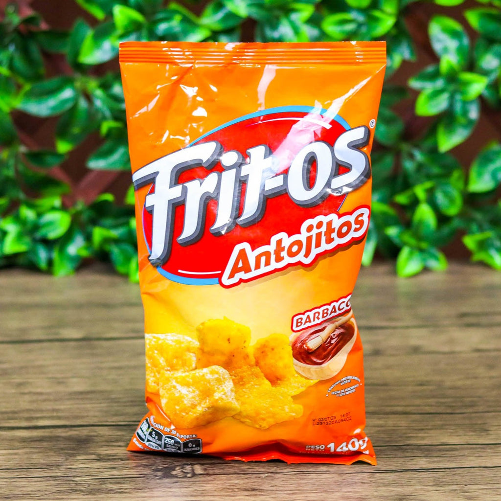 Frit-os. Antojitos. Churro grande. Maiz inflado con chicharron. 140g