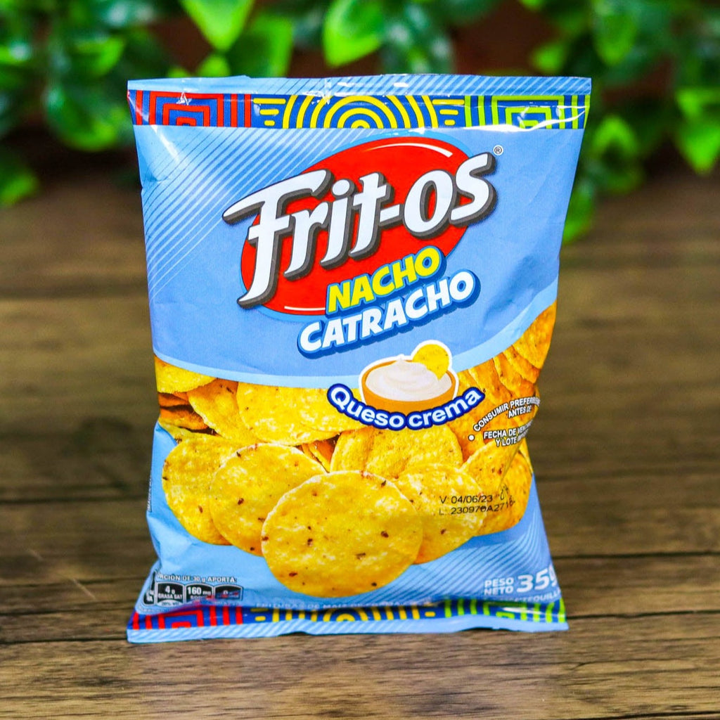 Fri-tos Nacho Catracho. (6 unidades). Queso crema. 35g