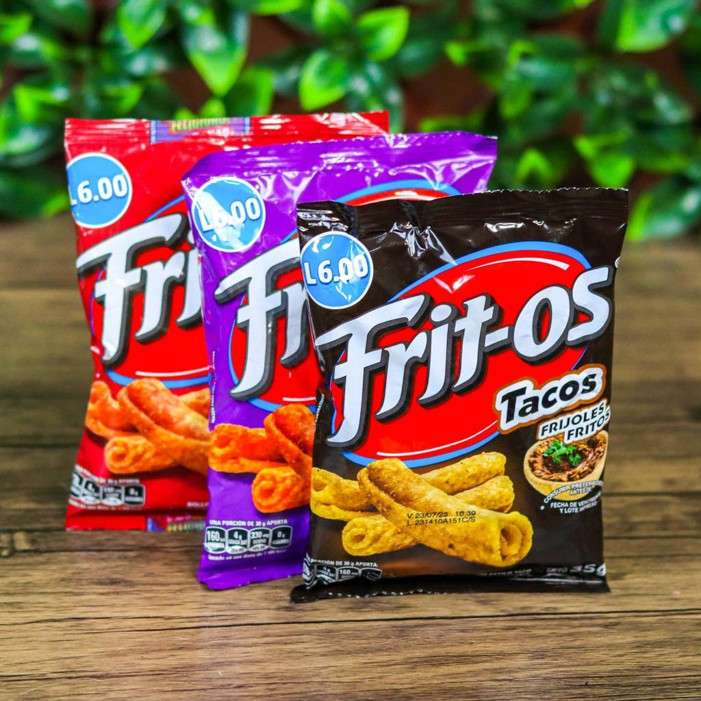 Frit-os Tacos. (6 unidades). Churros pequeños. 35g. Frito-Lay