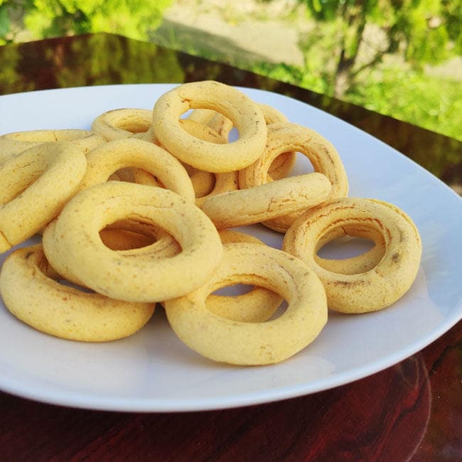 Rosquillas, tamaño normal. 20 unidades. 180g. Coagrin