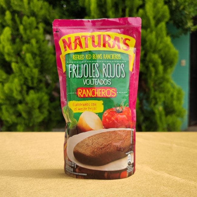 Frijoles Rojos Volteados Rancheros Naturas. 210g