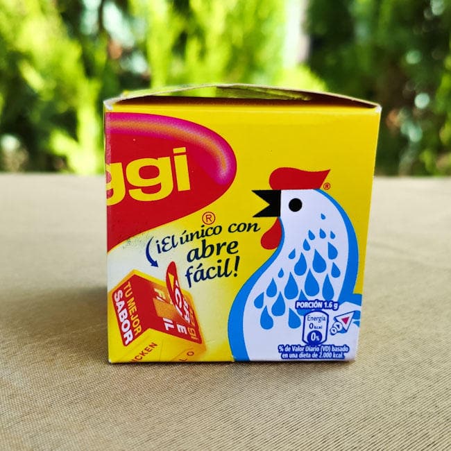 Cubitos de pollo Maggi. 100g