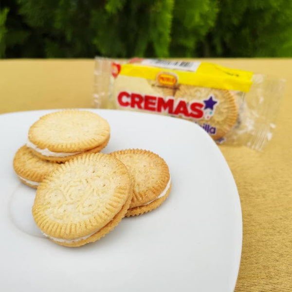 Galletas cremas de Vainilla. 25g