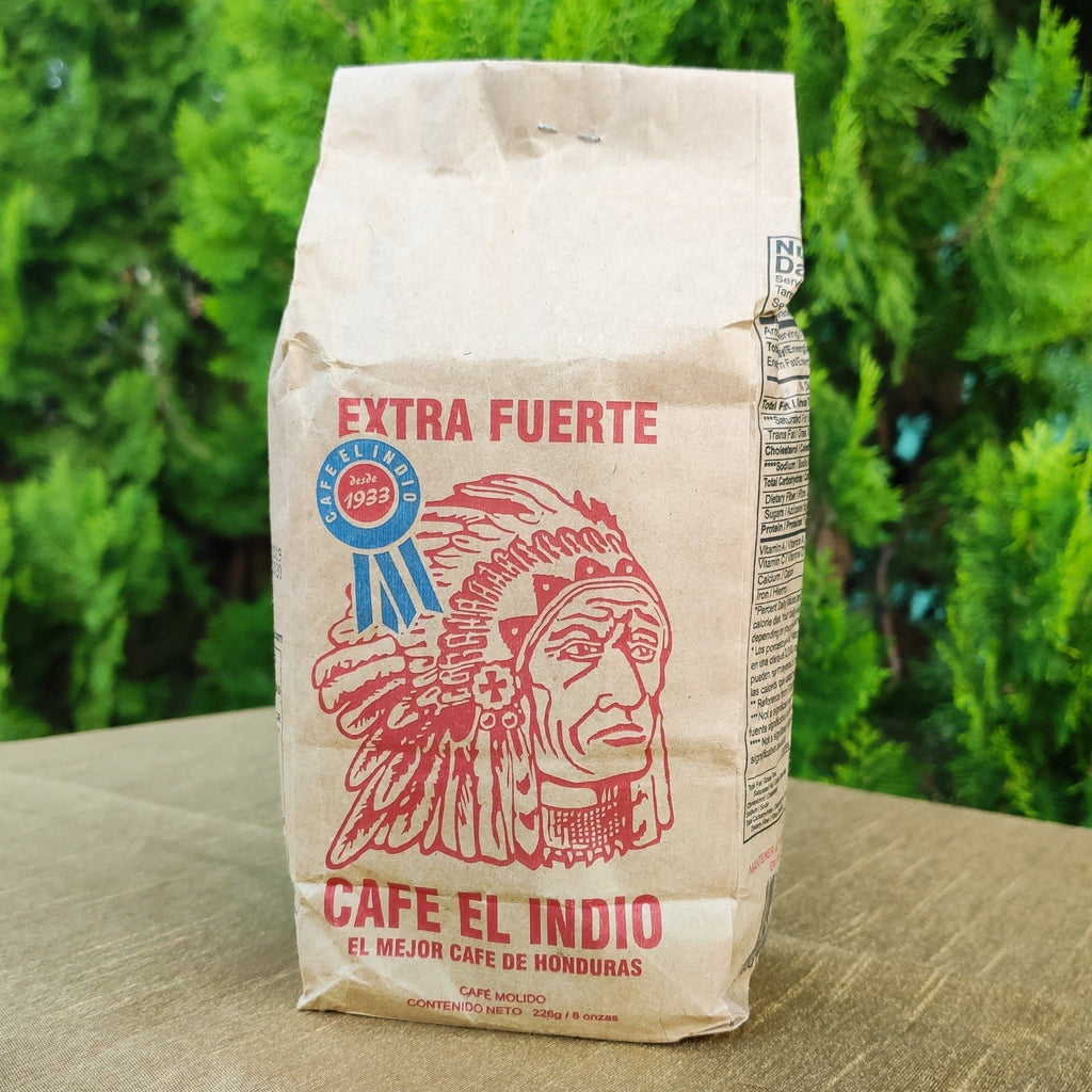 Cafe El Indio. Paquete de media libra. 226g