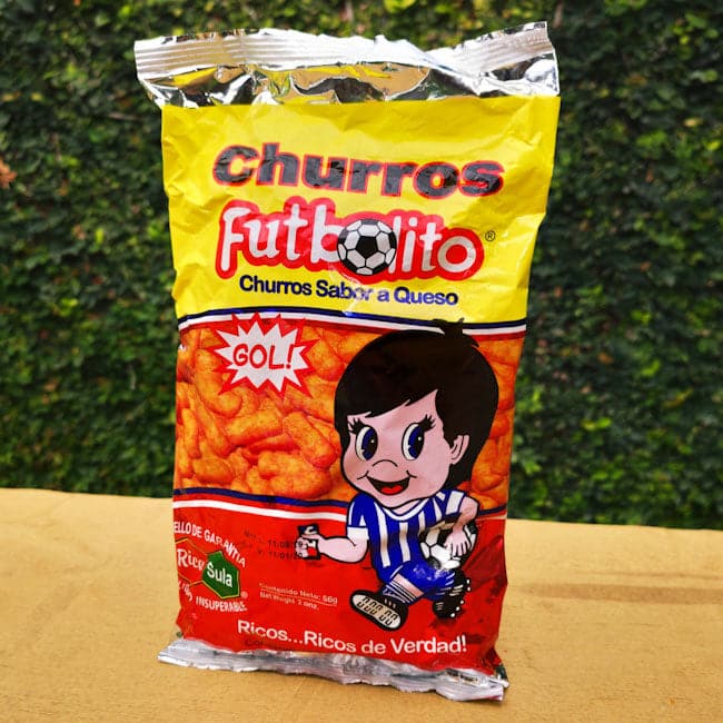 Churro Futbolito. Grande. 56g