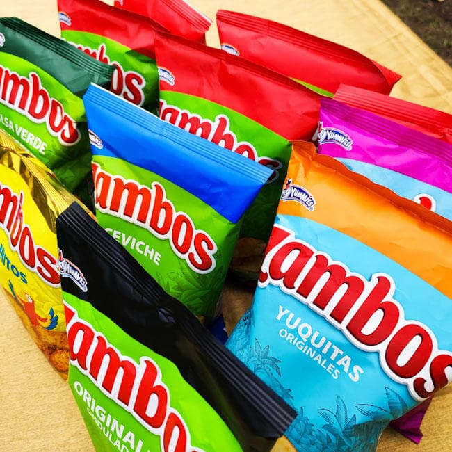 Zambos Grandes. Todos los sabores. 140g