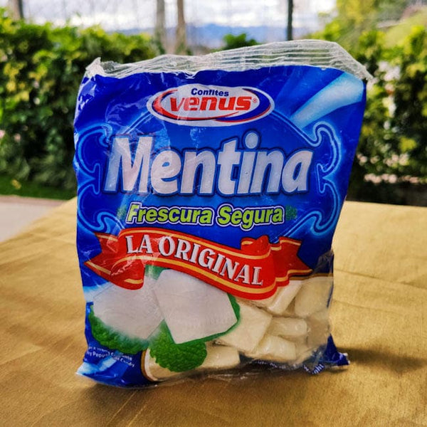 Confites duro Mentina de Venus. Paquete. 150g