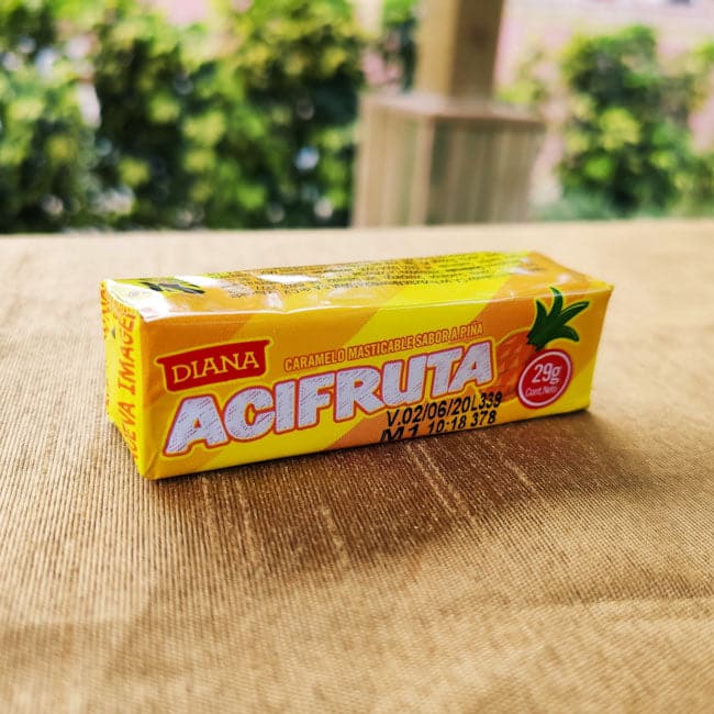 Acifruta. Todos los sabores. Por unidad. 29g