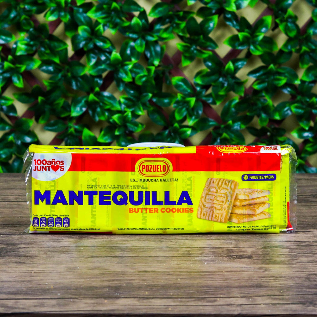 Galletas Mantequilla. 12 paquetes. 312g. Pozuelo