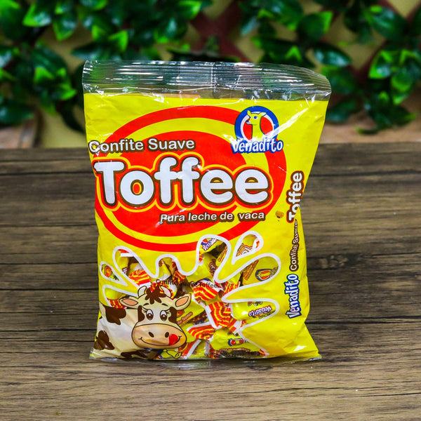 Confite suave Toffee (Leche de vaca). Paquete. 160g. Venadito