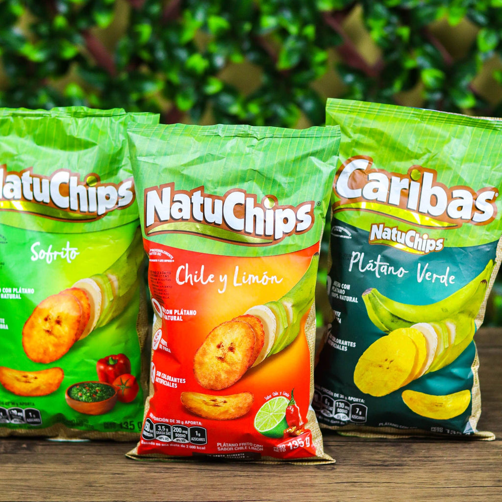 Caribas Grandes. (Ahora llamados NatuChips). 135g. Frito Lay