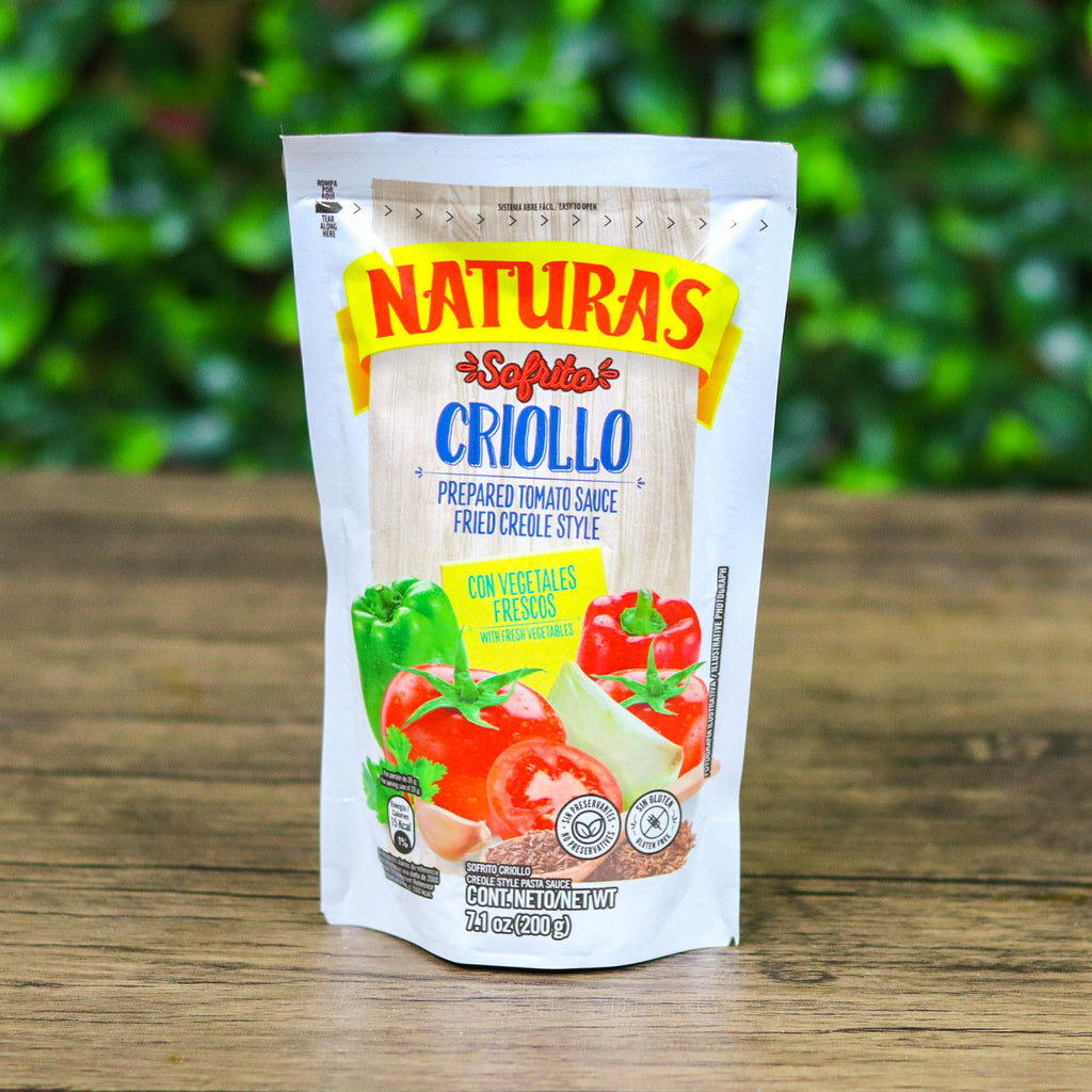 Sofrito Criollo Naturas. Tamaño grande. 200g