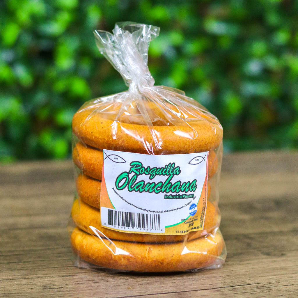 Rosquilla Olanchana tradicional. 250 g. Industrias Pinares