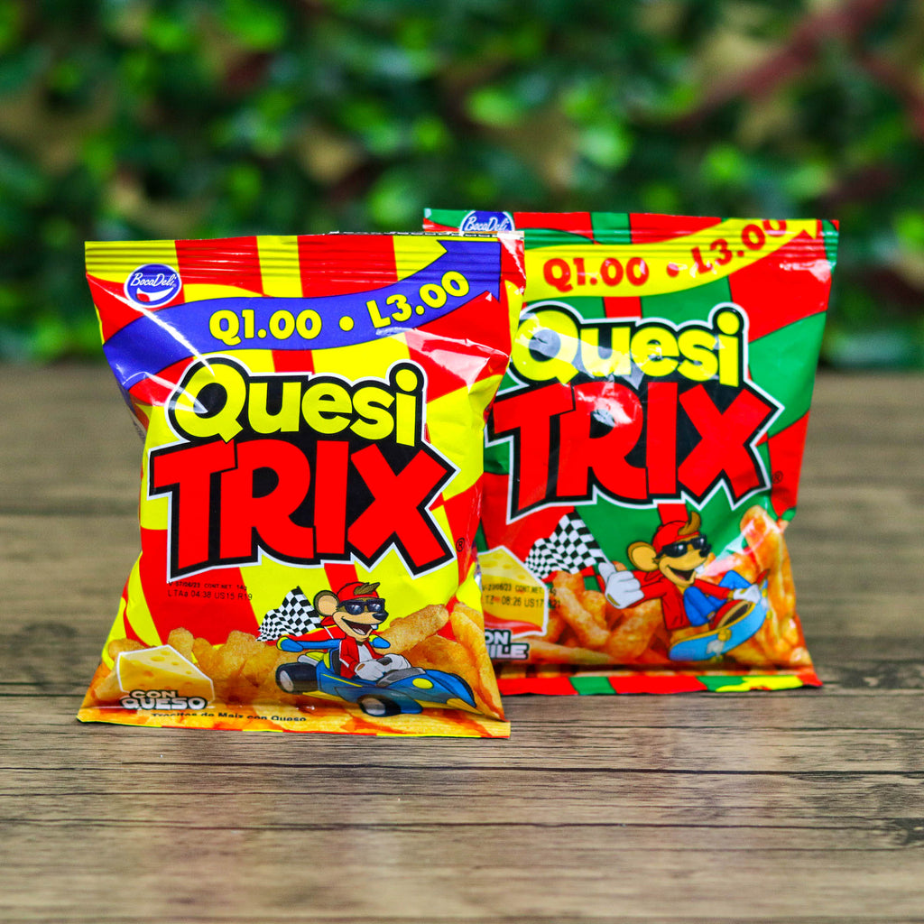 Quesi Trix. (6 unidades). Churros pequeños. Dos variantes. 14g. Bocadeli