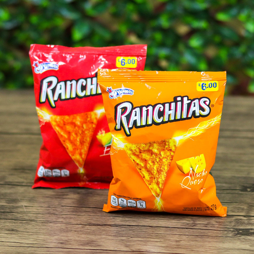 Ranchitas, churro pequeño. (6 unidades). 27g. Yummies