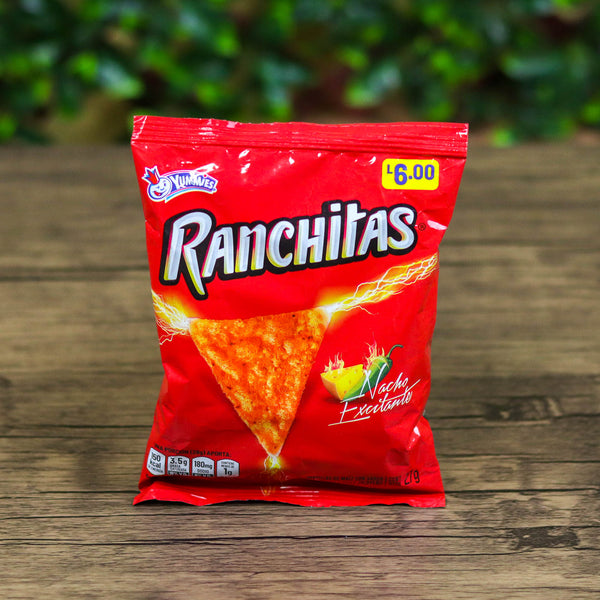 Ranchitas, churro pequeño. (6 unidades). 27g. Yummies